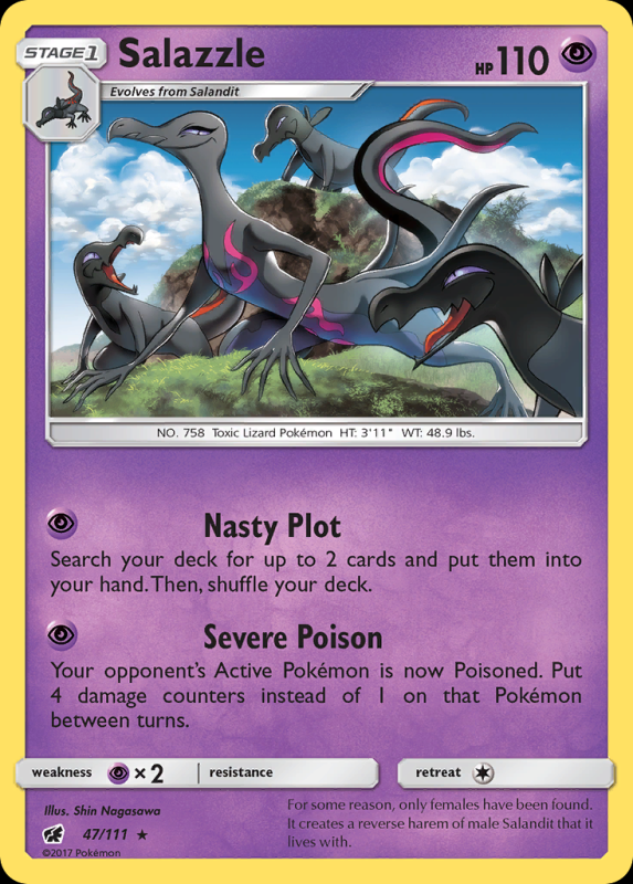 Salazzle (Reverse Holo)