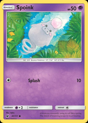Spoink (Reverse Holo)