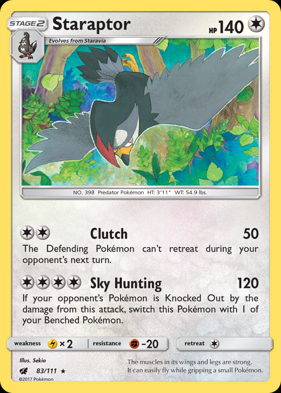 Staraptor (Reverse Holo)