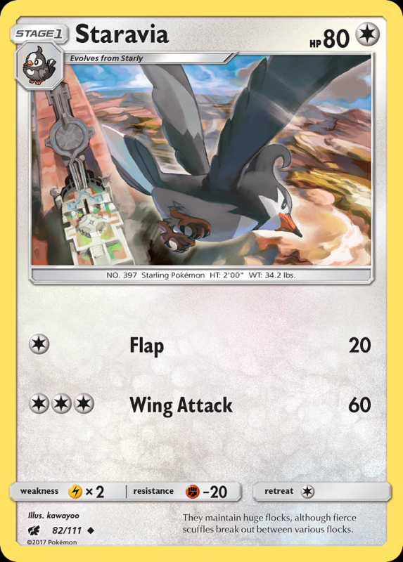 Staravia (Reverse Holo)