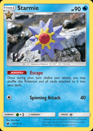 Starmie (Reverse Holo)