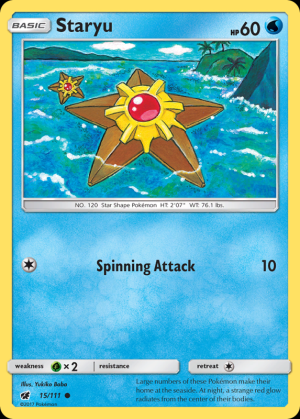 Staryu (Reverse Holo)