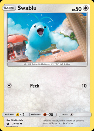 Swablu (Reverse Holo)
