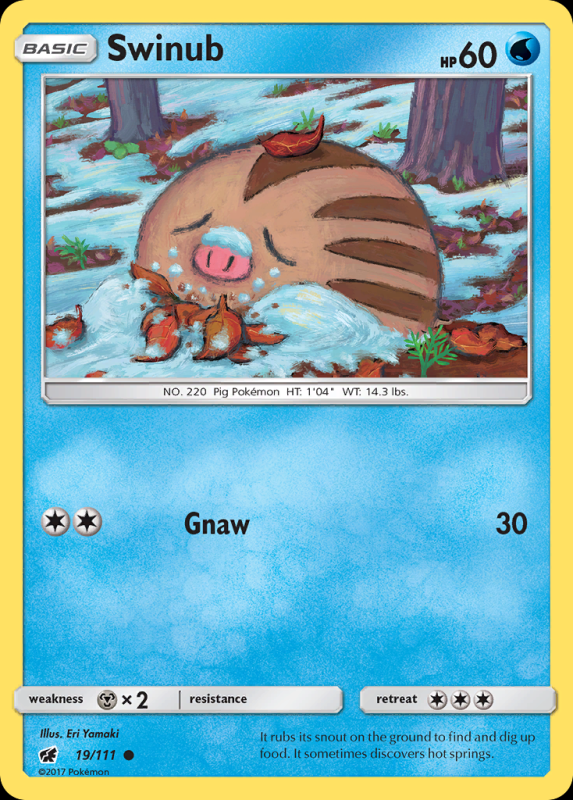 Swinub (Reverse Holo)