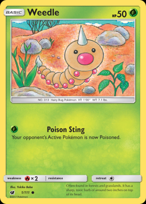 Weedle (Reverse Holo)