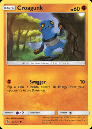 Croagunk (Reverse Holo)