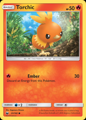 Torchic (Reverse Holo)