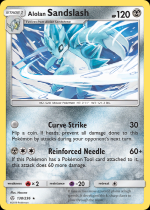 Alolan Sandslash (Reverse Holo)