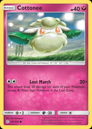 Cottonee (Reverse Holo)