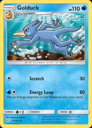 Golduck (Reverse Holo)