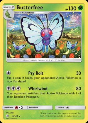 Butterfree (Reverse Holo)