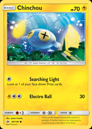 Chinchou (Reverse Holo)