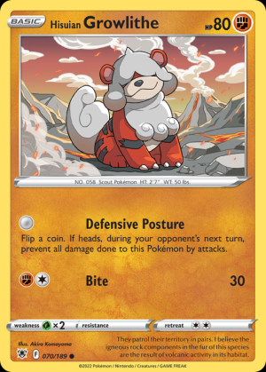Hisuian Growlithe