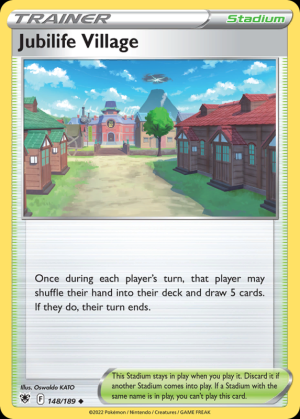 Jubilife Village (Reverse Holo)