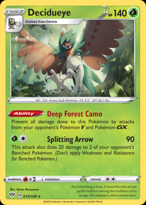 Decidueye (Reverse Holo)