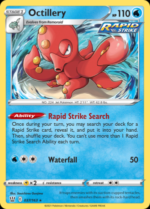 Octillery (Reverse Holo)