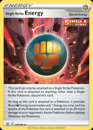 Single Strike Energy (Reverse Holo)