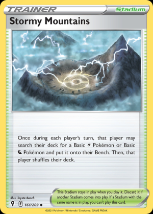Stormy Mountains (Reverse Holo)