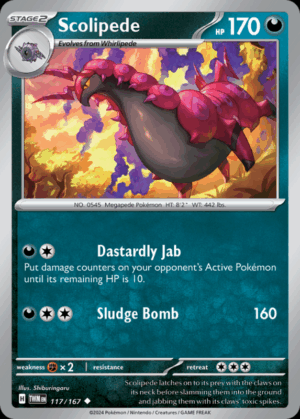 Scolipede (Reverse Holo)