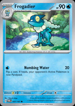 Frogadier (Reverse Holo)