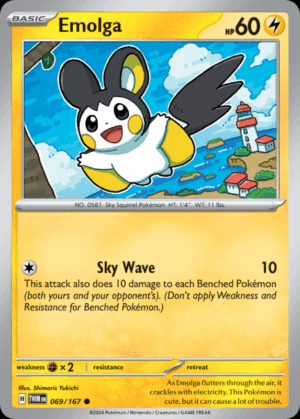 Emolga (Reverse Holo)