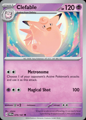 Clefable (Reverse Holo)