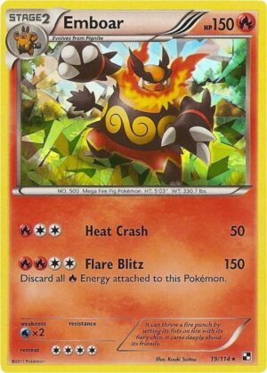 Emboar (Cracked Ice Holo)