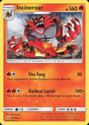 Incineroar (Reverse Holo)
