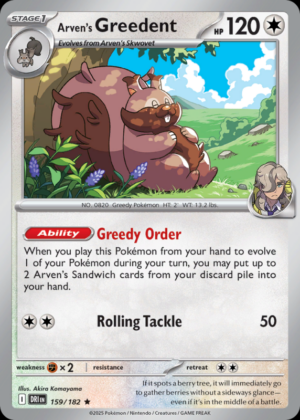 Arven's Greedent (Holo)