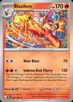Blaziken (Reverse Holo)