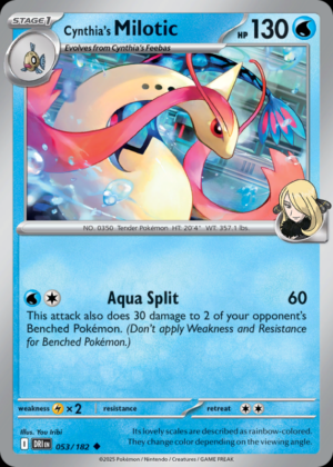 Cynthia's Milotic